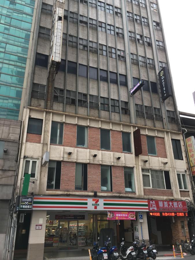 O2 Hotel Taipei Main Station Exterior foto